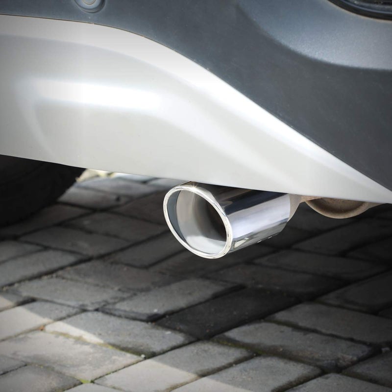 Tritrust Exhaust tip - to Fit 1.75 to 2.5 Inch Exhaust Tail Pipe Diameter- Stainless Steel to give Chrome Effect - Car Muffler Tips - Image 4